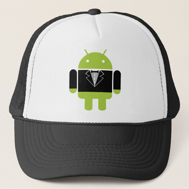 Android Tux Trucker Hat (Front)
