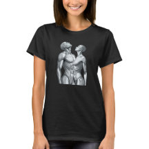 Android Union: Cyborg Couple Women's T-Shirt