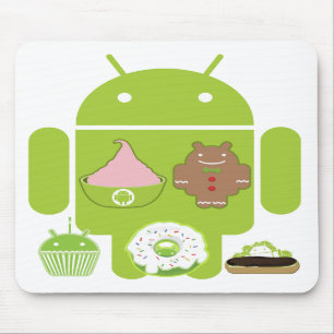 Android Versions Mouse Pad