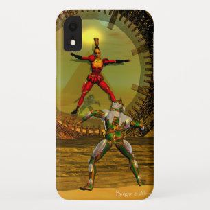ANDROID XENIA MEETS CYBORG TITAN Sci-Fi iPhone XR Case