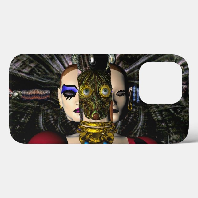 ANDROID XENIA SPACESHIP PILOT,Science Fiction Case-Mate iPhone Case (Back (Horizontal))