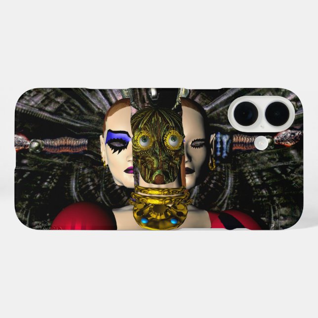 ANDROID XENIA SPACESHIP PILOT,Science Fiction Case-Mate iPhone Case (Back (Horizontal))