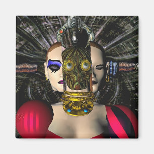 ANDROID XENIA SPACESHIP PILOT,Science Fiction Magnet