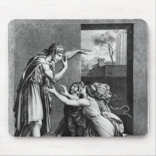 Andromache at the feet of Pyrrhus Mouse Pad