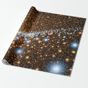 Andromeda Black Hole Blue Stars - Artist Concept Wrapping Paper
