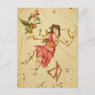 Andromeda Constellation Postcard