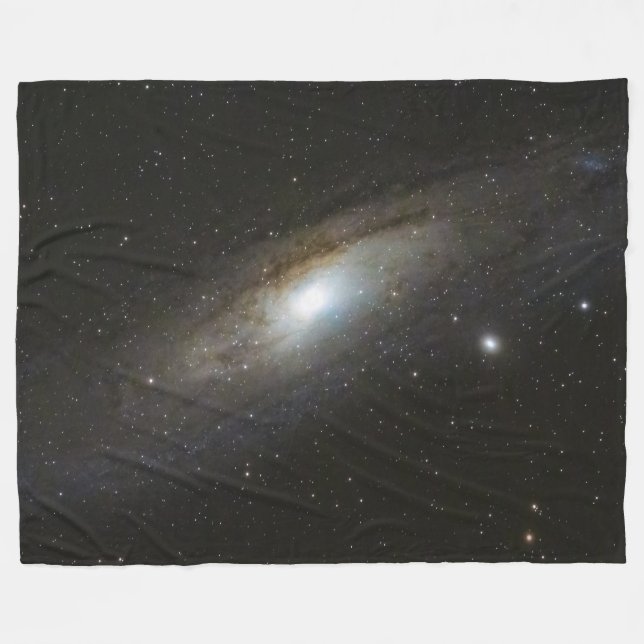 ANDROMEDA GALAXY FLEECE BLANKET (Front (Horizontal))