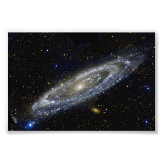 Andromeda galaxy milky way cosmos universe photo print