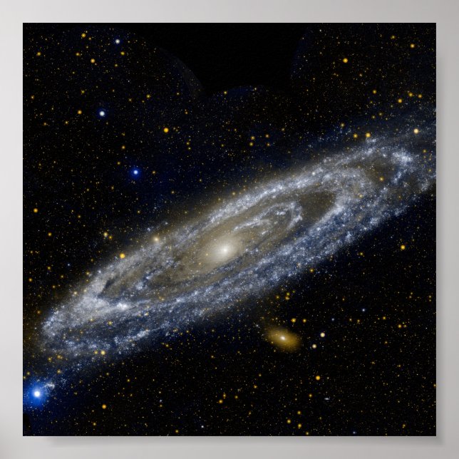 Andromeda galaxy milky way cosmos universe poster (Front)