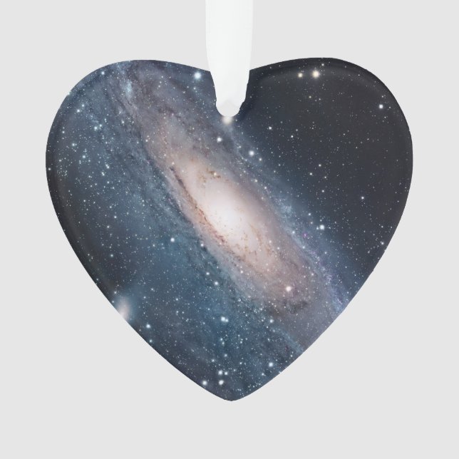 Andromeda Galaxy Milky Way Stars Space Trendy Ornament (Front)