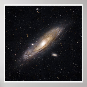 Andromeda Galaxy Photo Print Space Wall Art