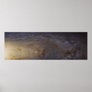 Andromeda galaxy poster