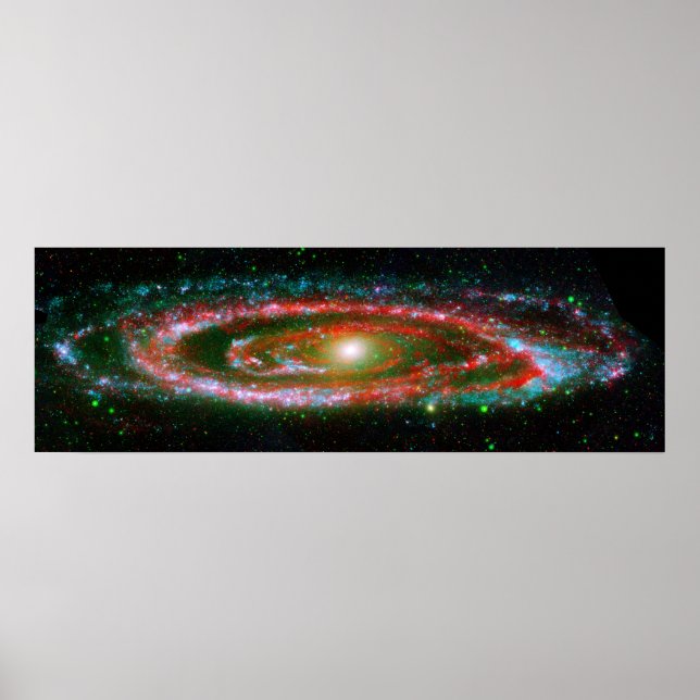 Andromeda Galaxy Poster (Front)