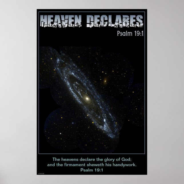 Andromeda Galaxy Poster / Print (Front)