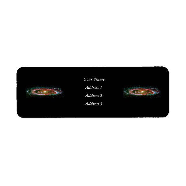Andromeda Galaxy Return Address Label (Front)