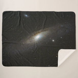 ANDROMEDA GALAXY SHERPA BLANKET
