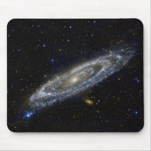 Andromeda Galaxy Starry Sky Mouse Pad