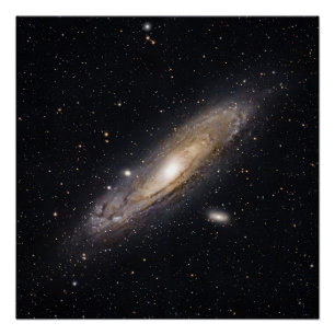 Andromeda Galaxy Wall Art Deep Space Decor