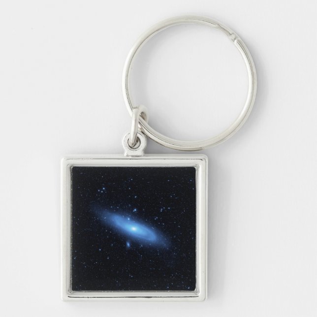 Andromeda galaxy's older stellar population key ring (Front)