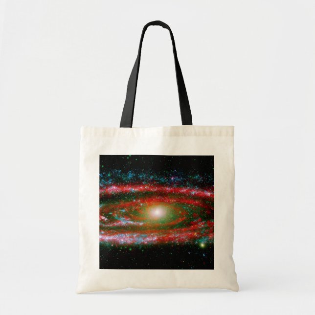 Andromeda Gallaxy Tote Bag (Front)