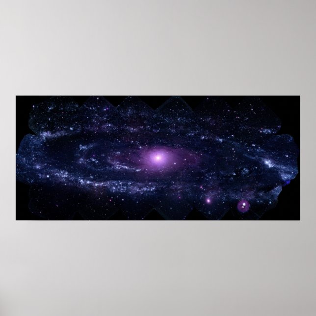 Andromeda in Ultraviolet Poster (Front)