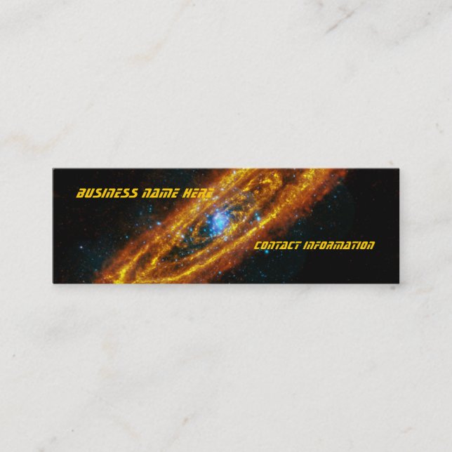 Andromeda's Stars Bookmark Business Cards (Front)