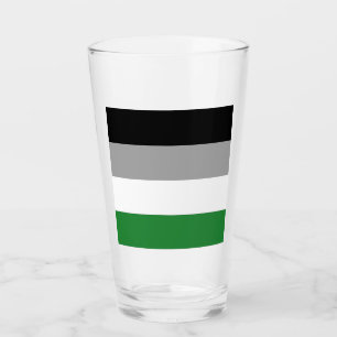Androphilia Pride Flag Glass