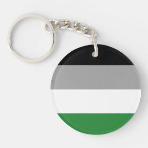 Androphilia Pride Flag Key Ring