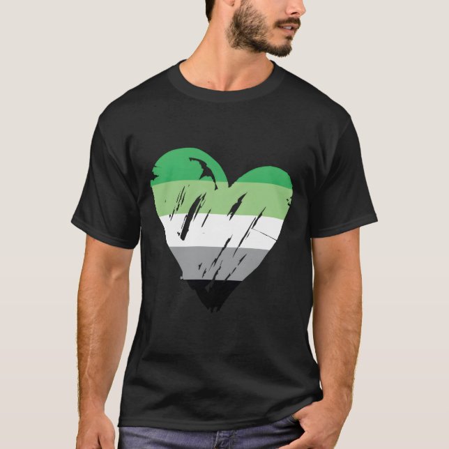 Androphilia Pride Flag Love He Androphilia T-Shirt (Front)