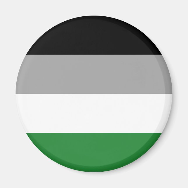 Androphilia Pride Flag Magnet (Front)
