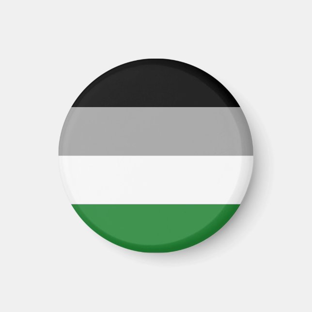 Androphilia Pride Flag Magnet (Front)