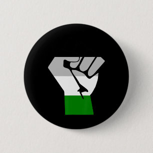 Androphilia Pride Flag Resist Androphilia 6 Cm Round Badge