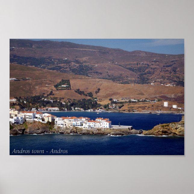 Andros town - Andros Poster (Front)