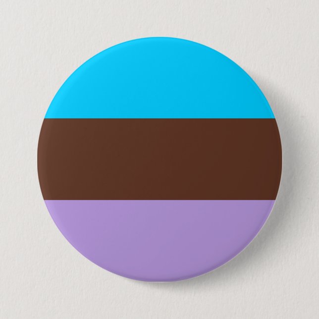 Androsexual Pride Flag 7.5 Cm Round Badge (Front)