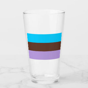Androsexual Pride Glass