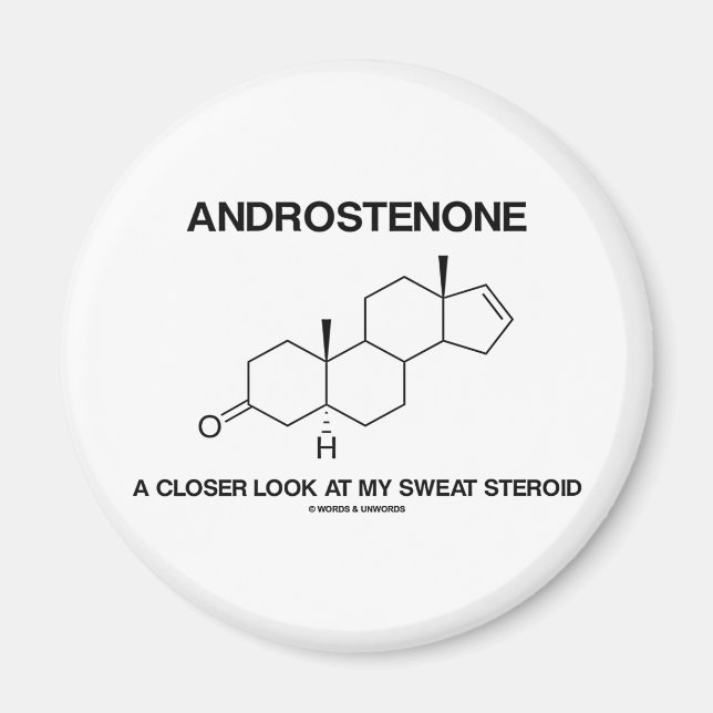 Androstenone A Closer Look At My Sweat Steroid Magnet (Front)