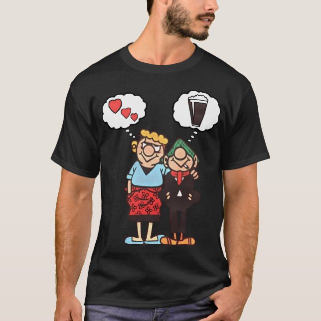 Andy Capp True Love T-Shirt (Front)