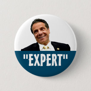 Andy "expert" Cuomo 6 Cm Round Badge