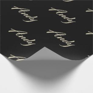 Andy First Name Name of Eles Gift Paper