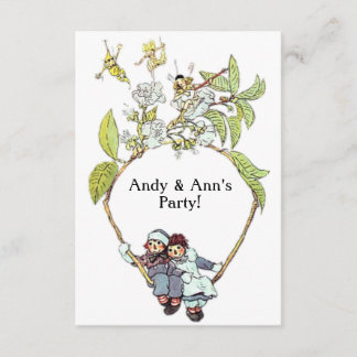 Andy Invitation Card