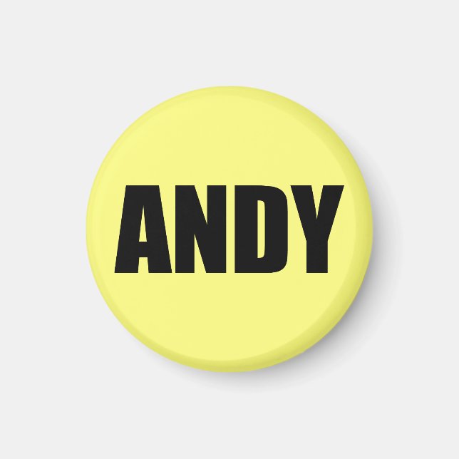 Andy Magnet (Front)