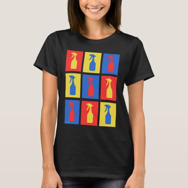 Andy SprayAll Disinfecting Spray Housekeeping Humo T-Shirt (Front)