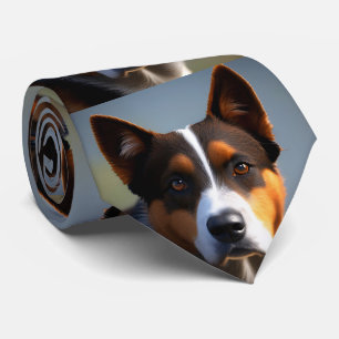 Andy The Australian Blue Heeler, Tie