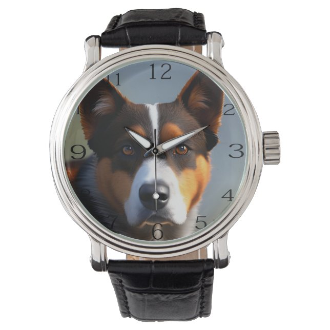 Andy The Australian Blue Heeler, Watch (Front)