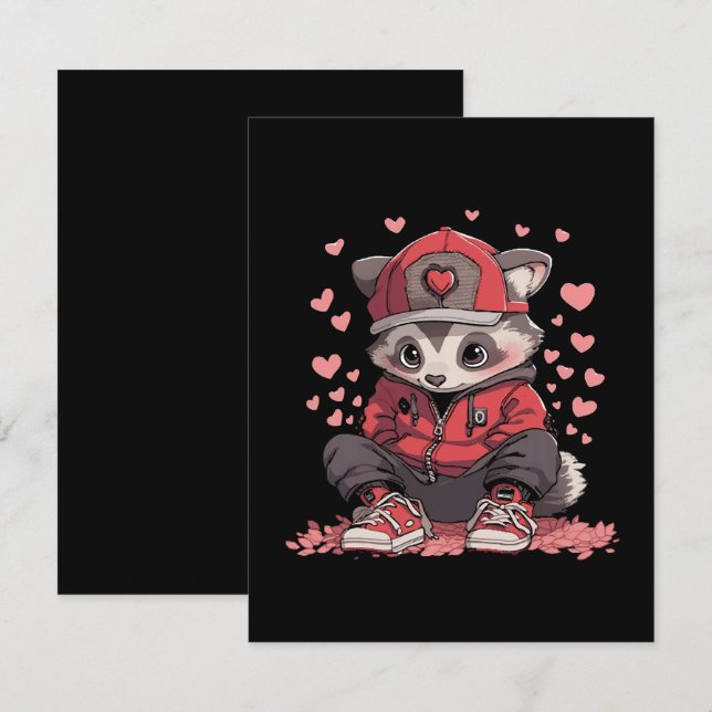 Andy Trendy Invitation (Front/Back)