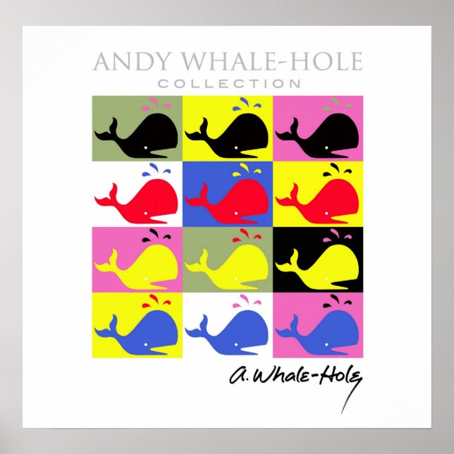 Andy Whale-Hole™_12 panel poster/print Poster (Front)