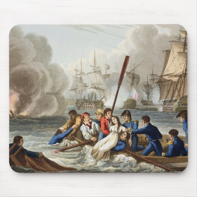 Anecdote at the Battle of Trafalgar Mouse Pad (Front)