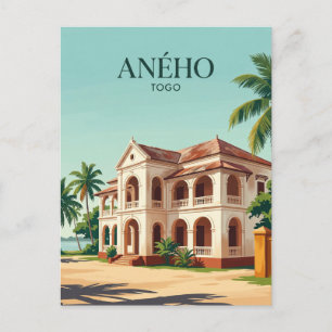 Aného Colonial Quarter Togo Postcard