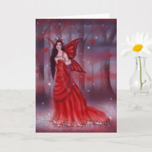 Aneira valentine fairy postcard by Renee