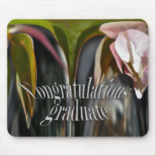 Anemone Abstract Mousepad Graduate Congratulations